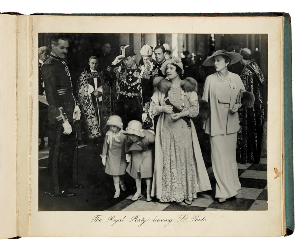 Album di fotografie del Giubileo di re Giorgio V d'Inghilterra.