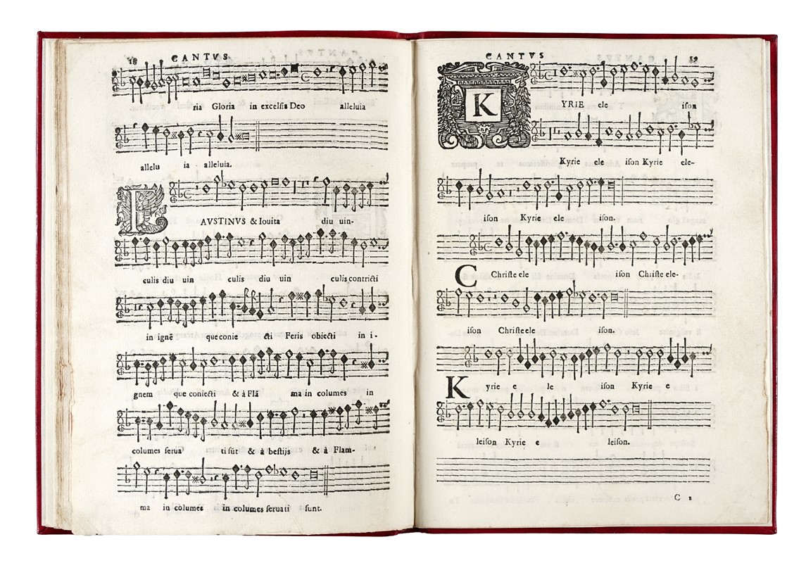 Cantus / Missae, et / Sacrarum / Cantionem, sex / decantandarum / vocibus. / Marci a Gagliano / F...