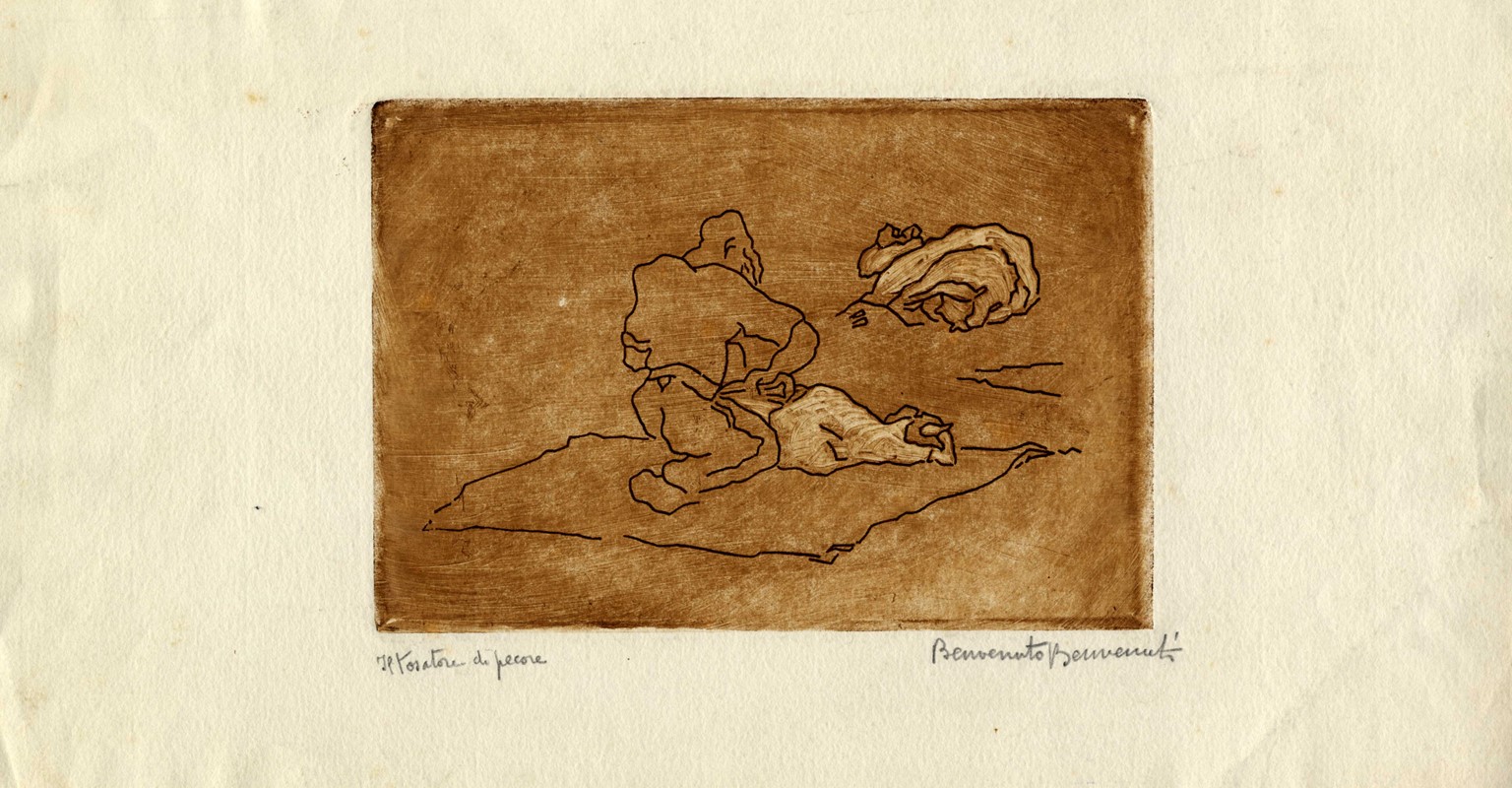 Lotto composto di 1 disegno e 2 incisioni.