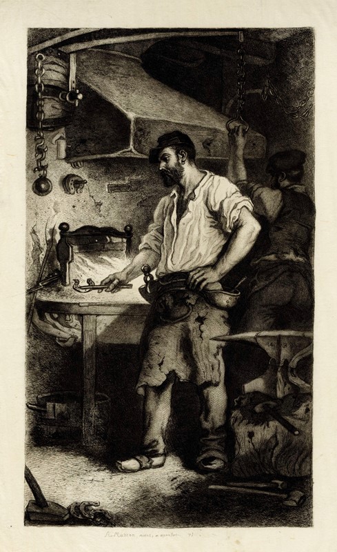 Grande lotto composto di 35 incisioni francesi.