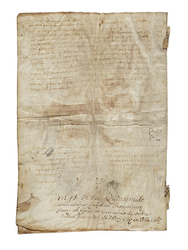 Raccolta di 35 pergamene.