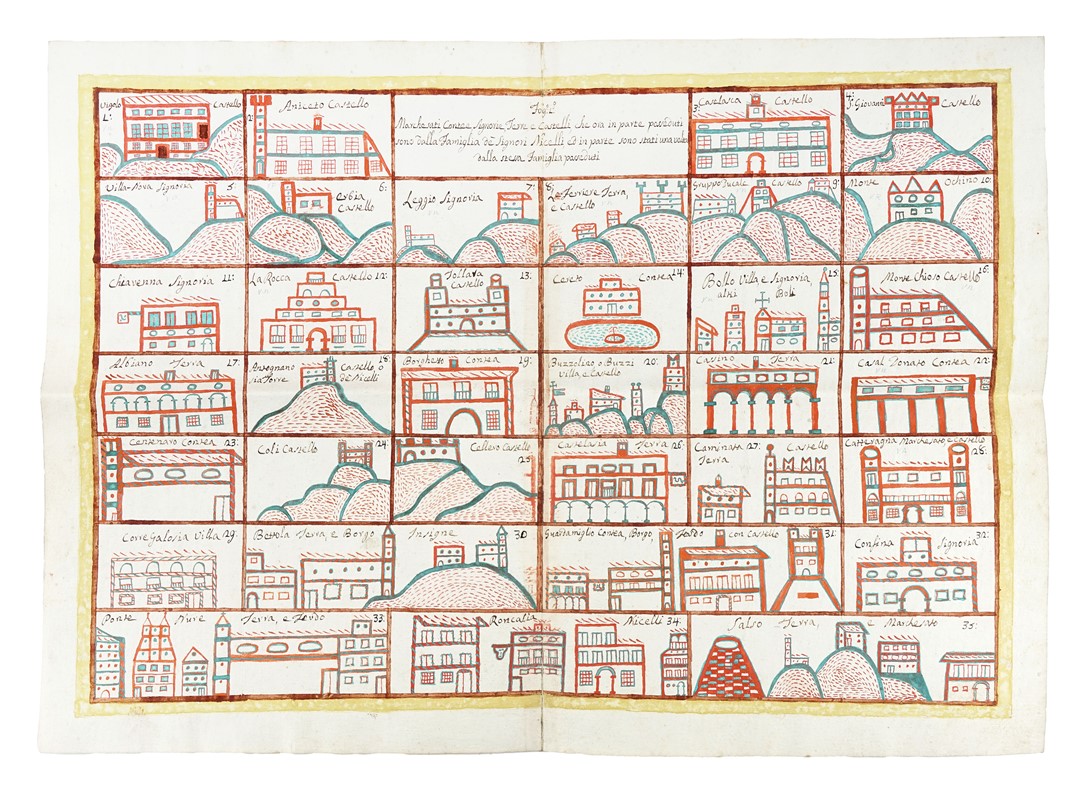 Miscellanea di manoscritti relativi alle famiglie Ballati Nerli, Schinchinelli, Sottovia.