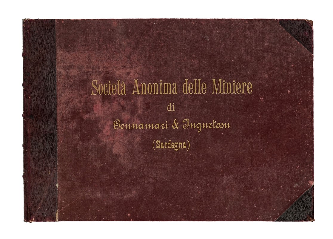 Album di fotografie della Società Anonima delle Miniere di Gennamari & Ingurtosu (Sardegna).