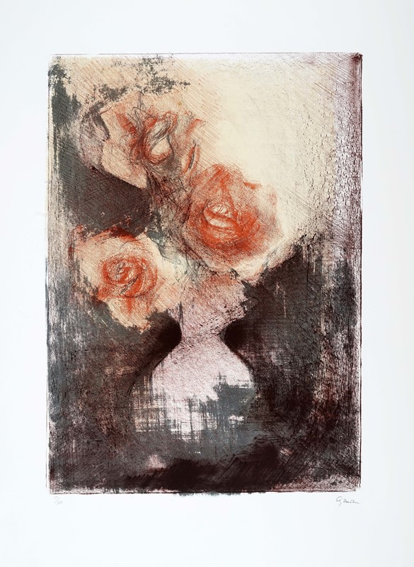 Lotto konvolut di 99 tra incisioni, disegni e portfolio.