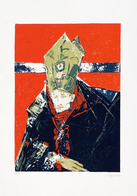 Lotto konvolut di 99 tra incisioni, disegni e portfolio.