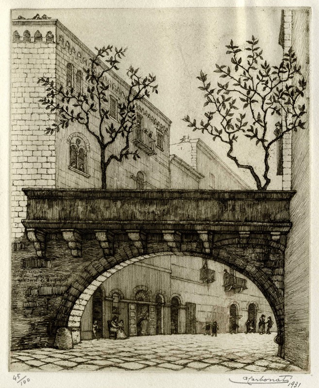 Lotto composto di 13 incisioni.