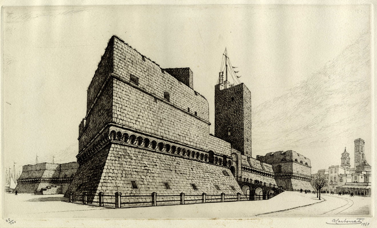 Lotto composto di 13 incisioni.