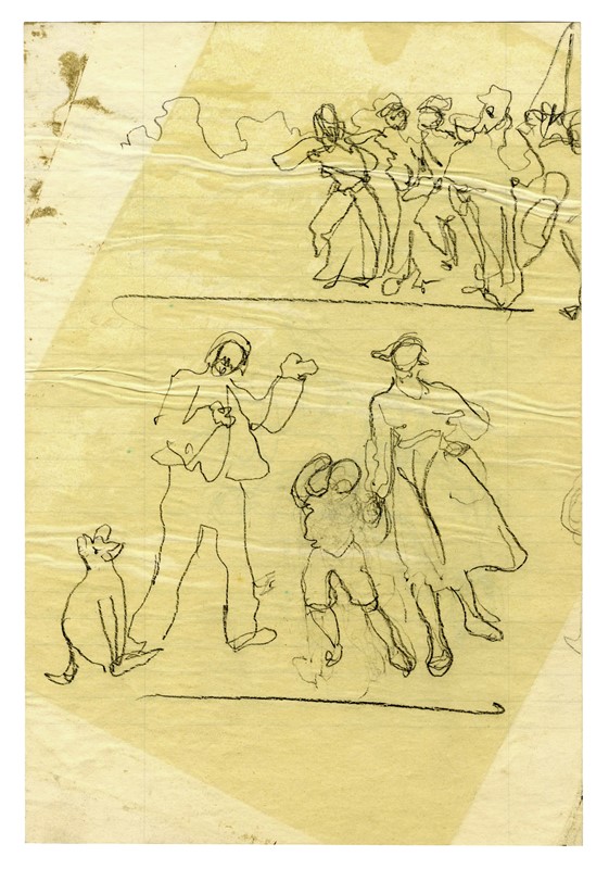 Lotto composto di 2 album da disegno.