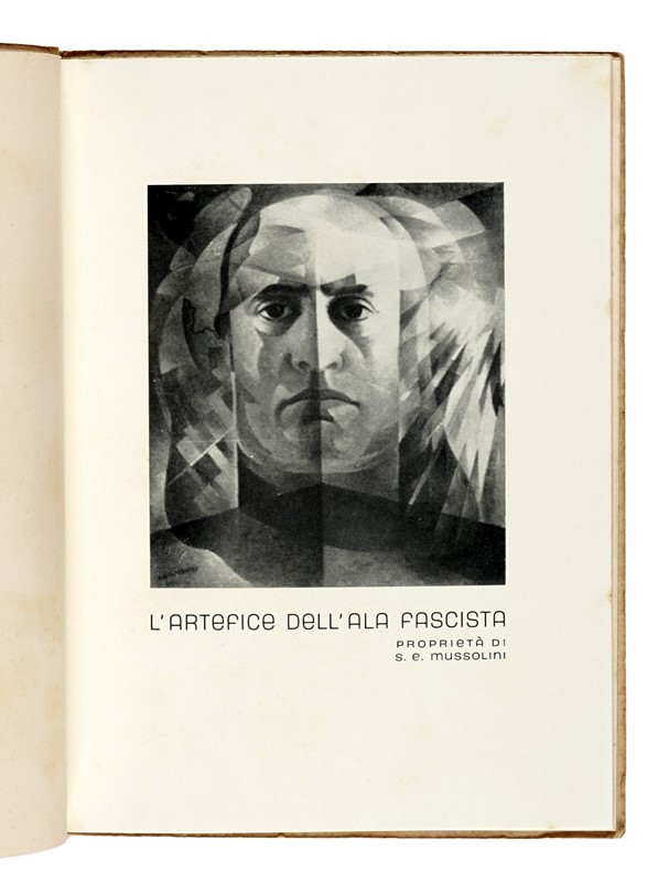 L'ala italiana ieri e oggi. Aeropitture di A.G. Ambrosi.