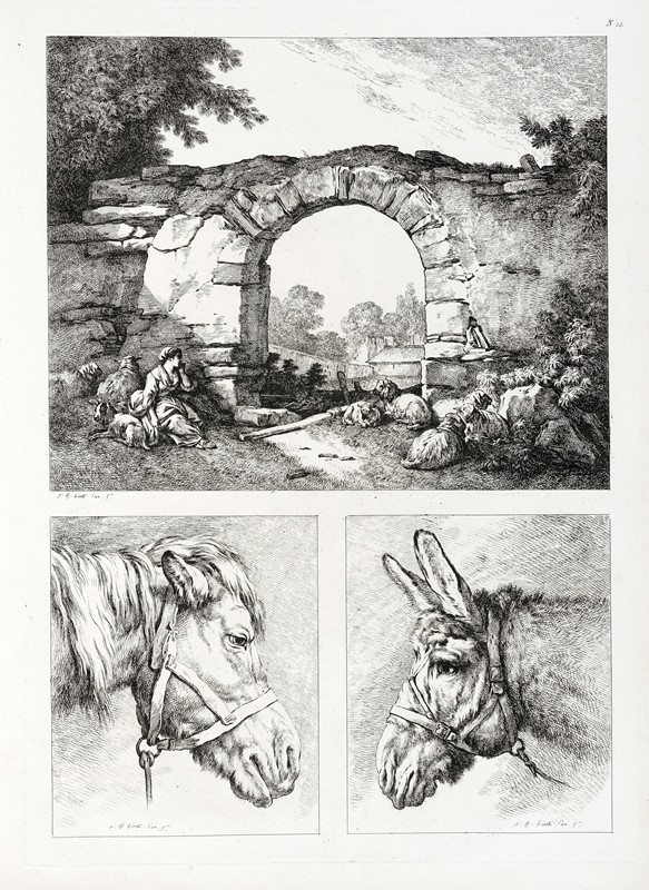 Oeuvre de J. B. Huet