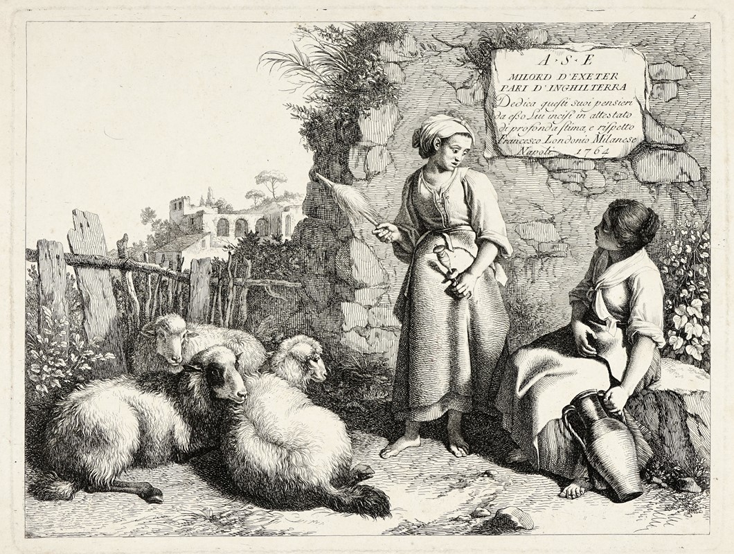 Lotto konvolut di 118 incisioni e due disegni.