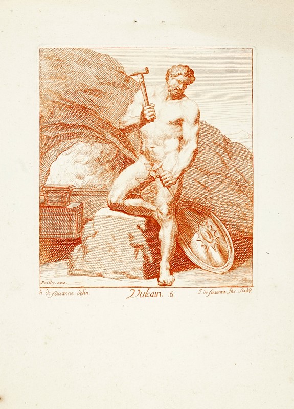 Lotto konvolut di 118 incisioni e due disegni.