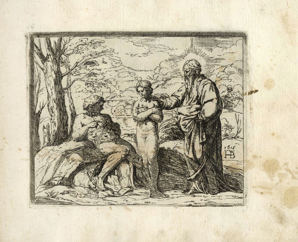 La sacra Genesi figurata da Rafaele d'Urbino nelle Logge Vaticane.