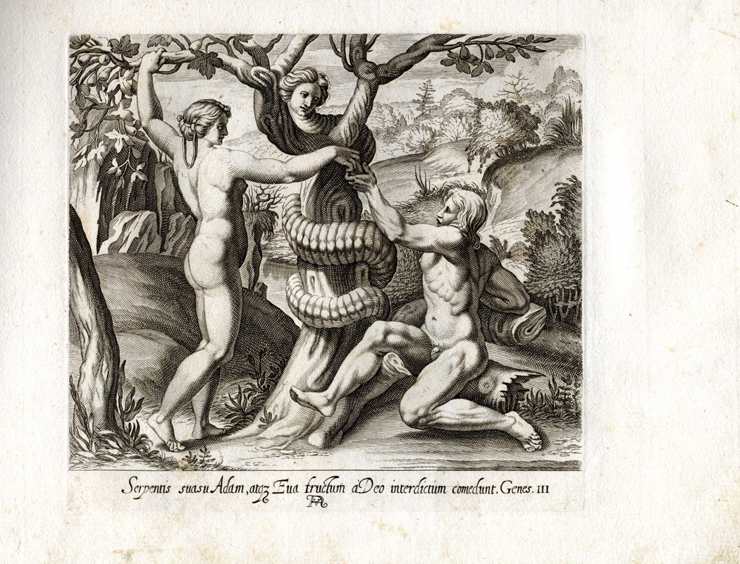 La sacra Genesi figurata da Rafaele d'Urbino nelle Logge Vaticane.