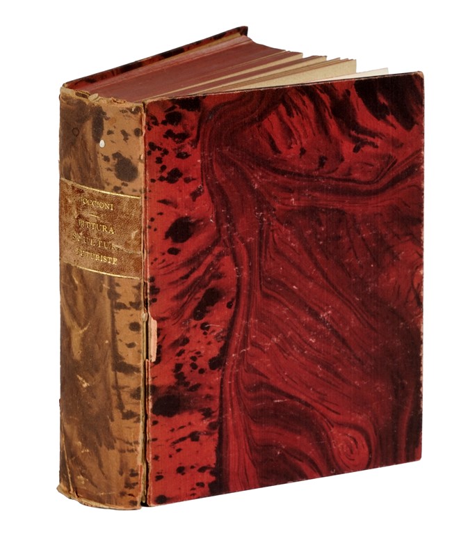 Pittura scultura futuriste (dinamismo plastico) con 51 riproduzioni, quadri, sculture di Boccioni...