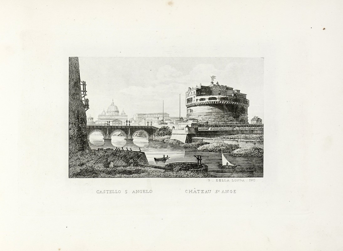 Nuova raccolta delle vedute antiche e moderne della città di Roma e suoi contorni.