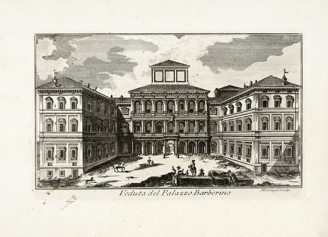 Vedute ed Avanzi dell'antica città di Albalonga ora Albano disegnati da C.o Labruzzi incisi da P....