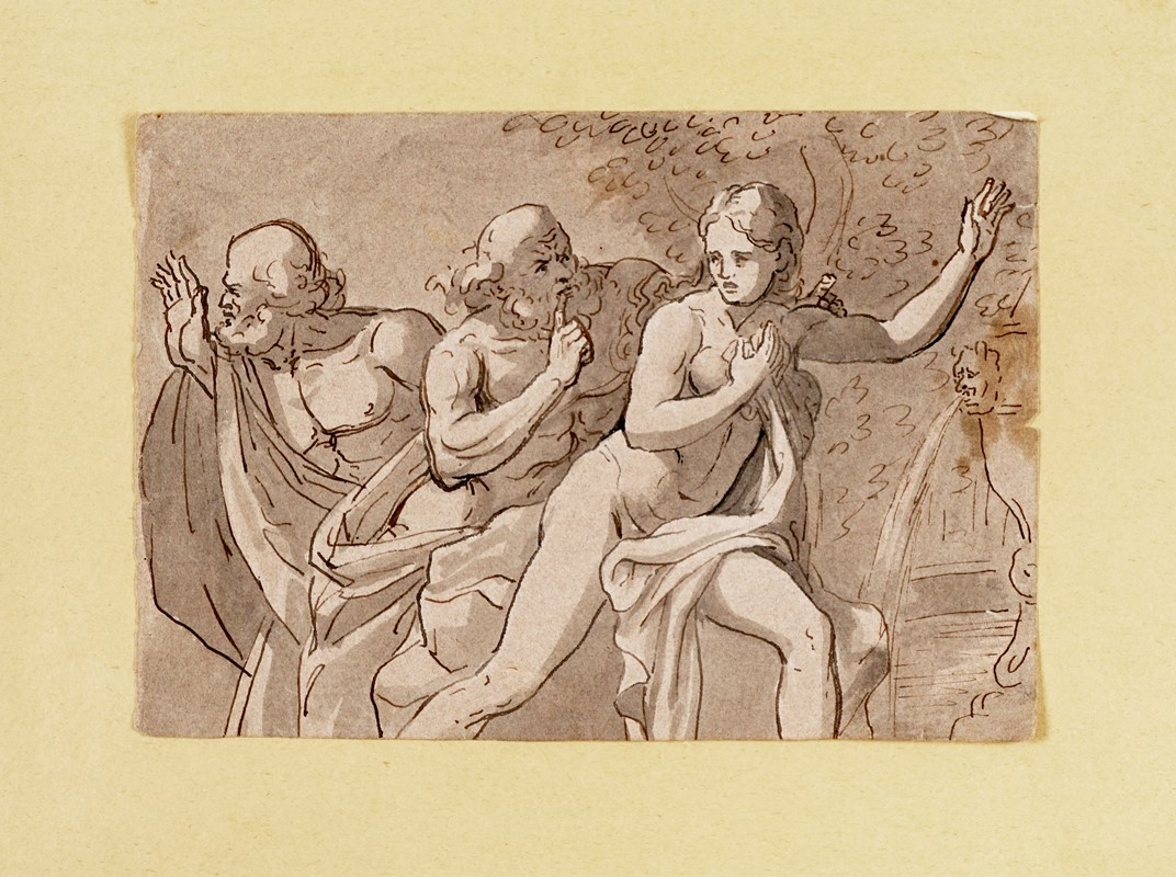 Lotto konvolut di 46 tra incisioni e disegni.