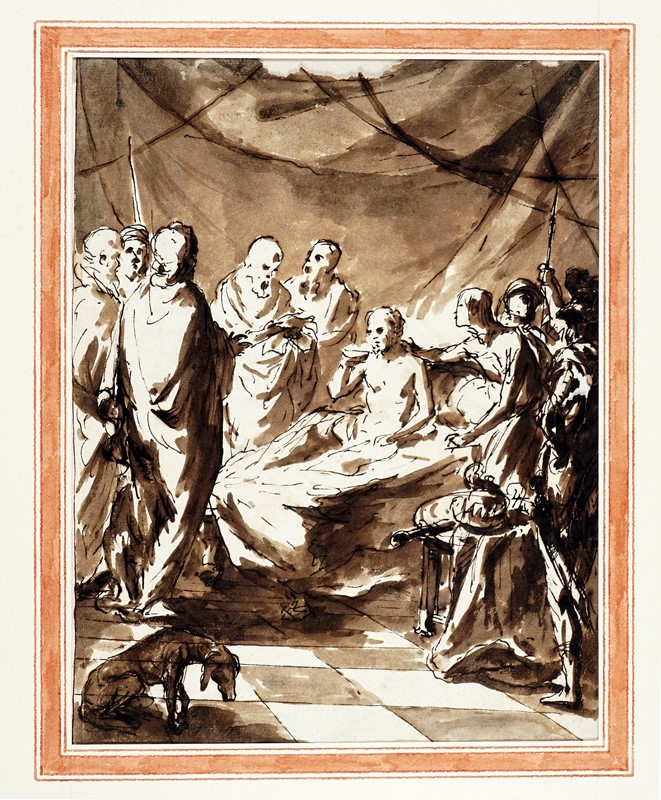 Lotto konvolut di 46 tra incisioni e disegni.