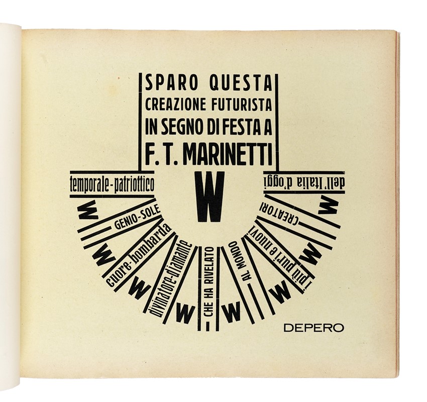 Depero futurista.