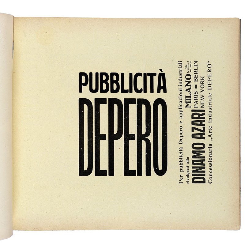 Depero futurista.