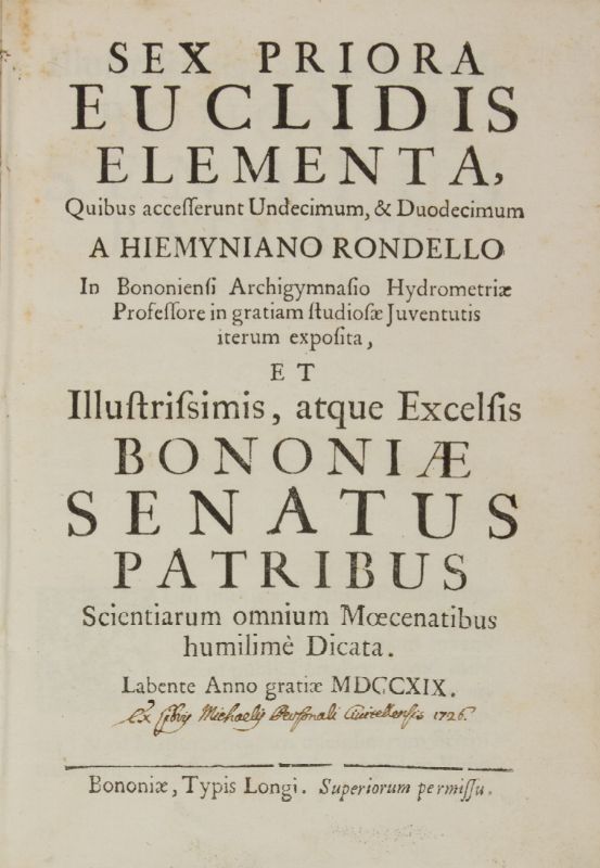 Euclides : Sex priora Euclidis geometrica elementa, quibus accesserunt ...