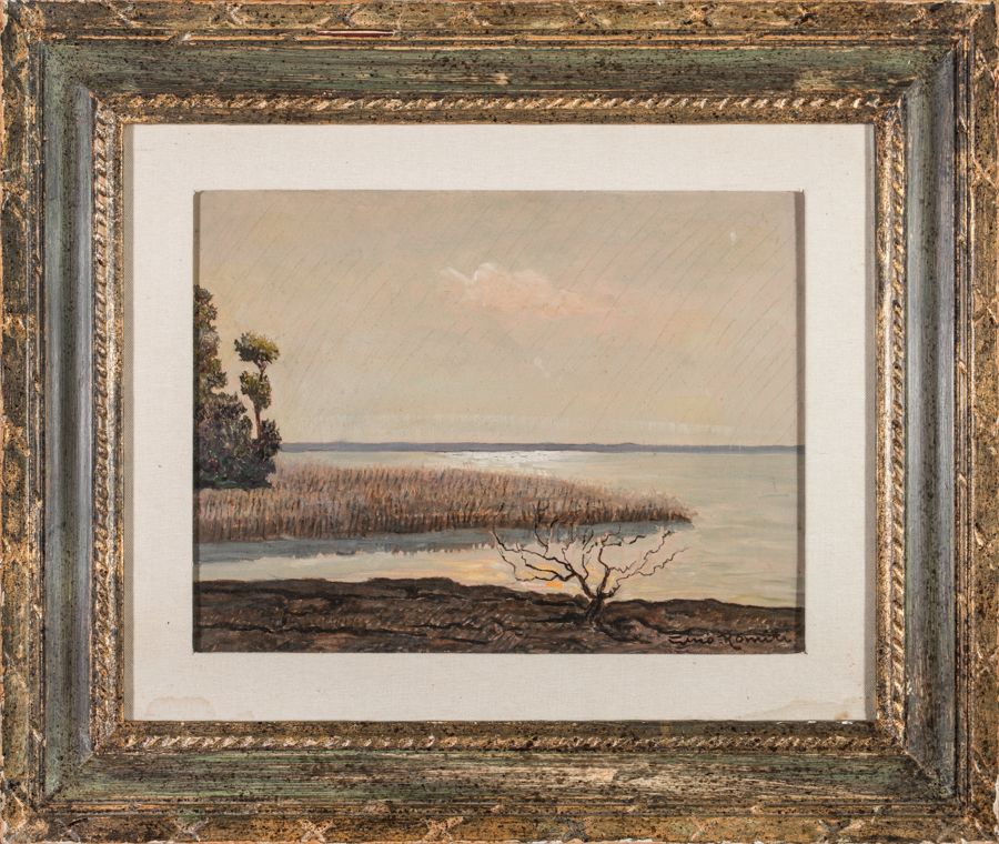 Gino Romiti (Livorno, 1881 1967) Paesaggio. Asta Libri & Grafica
