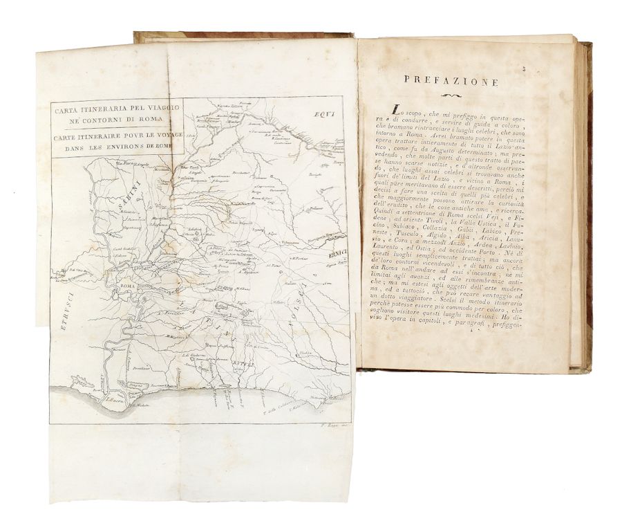 Nibby Antonio Viaggio antiquario ne' contorni di Roma [...]. Tomo I