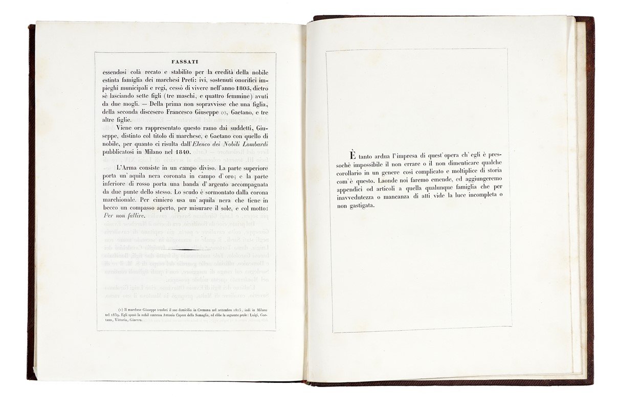 Tettoni Leone : Teatro araldico ovvero Raccolta generale delle armi ed  insegne gentilizie delle più illustri e