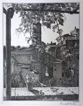 Ronciglione nel Cimino, Veduta II, 1921  1922