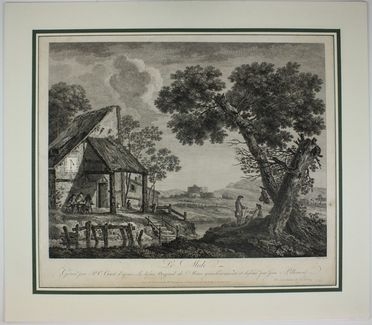  Pierre-Charles Canot  (Francia, 1710 - Inghilterra, 1777) : Le Midi.  - Auction Timed Auction: Prints & drawings - Libreria Antiquaria Gonnelli - Casa d'Aste - Gonnelli Casa d'Aste