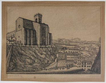  Antonio Carbonati  (Mantova, 1893 - Roma, 1956) : Siena.  - Auction Timed Auction: Prints & drawings - Libreria Antiquaria Gonnelli - Casa d'Aste - Gonnelli Casa d'Aste