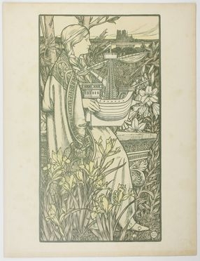  Adolphe Giraldon  (1855 - 1933) : Lutece.  - Auction Timed Auction: Prints & drawings - Libreria Antiquaria Gonnelli - Casa d'Aste - Gonnelli Casa d'Aste