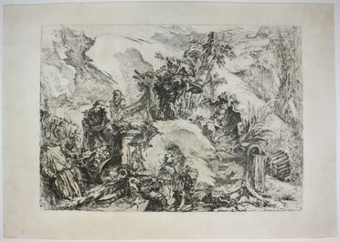  Giovanni Battista Piranesi  (Mogliano Veneto, 1720 - Roma, 1778) : Gli scheletri.  - Auction Timed Auction: Prints & drawings - Libreria Antiquaria Gonnelli - Casa d'Aste - Gonnelli Casa d'Aste