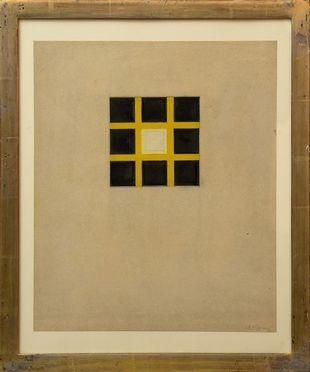  Mauro Reggiani  (Nonantola, 1897 - Milano, 1980) : Composizione astratta.  - Auction Design, Prints & Drawings - Libreria Antiquaria Gonnelli - Casa d'Aste - Gonnelli Casa d'Aste