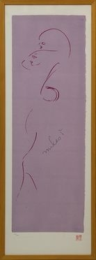  Davis Miles  (Alton, 1926 - Santa Monica, 1991) : Figure.  - Auction Design, Prints & Drawings - Libreria Antiquaria Gonnelli - Casa d'Aste - Gonnelli Casa d'Aste