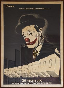Manifesto cinematografico per il film SuperTot.  - Auction Design, Prints & Drawings - Libreria Antiquaria Gonnelli - Casa d'Aste - Gonnelli Casa d'Aste