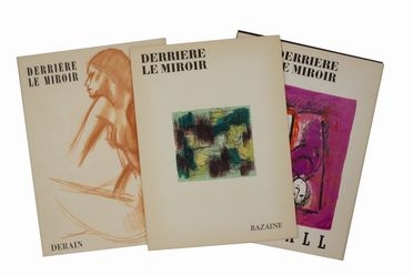 Derrire le miroir. Libro d'Artista, Collezionismo e Bibiografia  Vasilij Vasil'evic Kandinskij  (Mosca, 1866 - Neuilly-sur-Seine, 1944), Alberto Giacometti  (Borgonovo, 1901 - Coira, 1966), Marc Chagall  (Vitebsk, 1887 - St. Paul de  Vence, 1985)  - Auction BOOKS, MANUSCRIPTS AND AUTOGRAPHS - Libreria Antiquaria Gonnelli - Casa d'Aste - Gonnelli Casa d'Aste