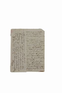  Obin Louis-Henry : Lettera autografa firmata.  - Asta Libri, manoscritti e autografi - Libreria Antiquaria Gonnelli - Casa d'Aste - Gonnelli Casa d'Aste