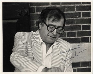  Luciano Berio : Ritratto fotografico con dedica e firma autografa.  - Asta Libri, manoscritti e autografi - Libreria Antiquaria Gonnelli - Casa d'Aste - Gonnelli Casa d'Aste