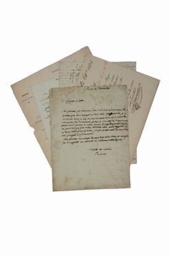  Piccinni Niccol : Lettera autografa firmata inviata al Sig. Genguen.  - Asta Libri, manoscritti e autografi - Libreria Antiquaria Gonnelli - Casa d'Aste - Gonnelli Casa d'Aste