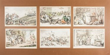  Thomas Rowlandson  (Londra, 1756 - 1827) : 24 tavole dalla serie The English Dance of Death.  - Auction Prints, Drawings and Paintings from 16th until 20th centuries - Libreria Antiquaria Gonnelli - Casa d'Aste - Gonnelli Casa d'Aste