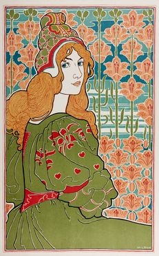  Louis John Rhead  (1857 - 1926) : Jane.  - Auction Books & Graphics. Part I: Prints, Drawings & Paintings - Libreria Antiquaria Gonnelli - Casa d'Aste - Gonnelli Casa d'Aste