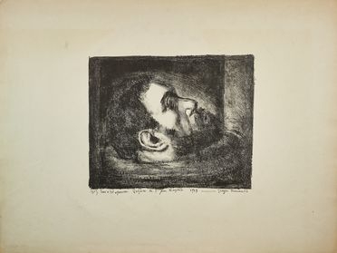  Georges Rouault  (Paris, 1871 - 1958) : Esquisse de S. Jean Baptiste.  - Auction Books & Graphics - Libreria Antiquaria Gonnelli - Casa d'Aste - Gonnelli Casa d'Aste