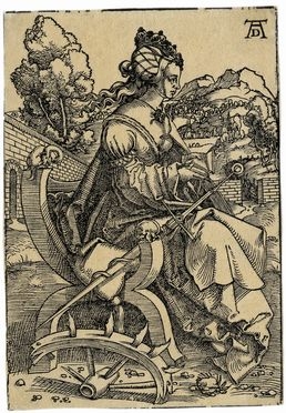  Hans Baldung Grien  (Schwbisch Gmnd,,  - Strasburgo,, 1545) : Santa Caterina d'Alessandria.  - Auction Books & Graphics - Libreria Antiquaria Gonnelli - Casa d'Aste - Gonnelli Casa d'Aste