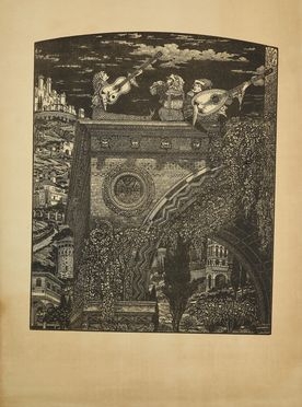  Giovanni Guerrini  (Imola, 1887 - Roma, 1972) : Chiaro di Luna.  - Asta Libri & Grafica - Libreria Antiquaria Gonnelli - Casa d'Aste - Gonnelli Casa d'Aste