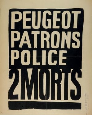 Peugeot patrons police 2 morts.  - Asta Libri & Grafica - Libreria Antiquaria Gonnelli - Casa d'Aste - Gonnelli Casa d'Aste