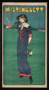  Daniel De Losques  (Saint-L, 1880 - Harbouey, 1915) : Mistinguett.  Henri Chachoin  - Asta Libri & Grafica - Libreria Antiquaria Gonnelli - Casa d'Aste - Gonnelli Casa d'Aste