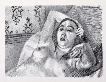  Henri Matisse  (Le Cateau-Cambrsis, 1869 - Nizza, 1954) : Le repos du modle.  - Auction Books & Graphics - Libreria Antiquaria Gonnelli - Casa d'Aste - Gonnelli Casa d'Aste