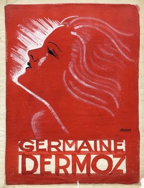  Becan [pdeud. di Kahn Bernhard]  (Stoccolma, 1890 - Parigi, 1942) : Germaine Dermoz.  - Asta Libri & Grafica - Libreria Antiquaria Gonnelli - Casa d'Aste - Gonnelli Casa d'Aste